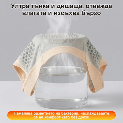 🏆🏆Официален магазин на марката | PAURAJU® 2026 Микрочастични оформящи и изгарящи мазнини шорти 4-в-1 с Моринга и Берберин