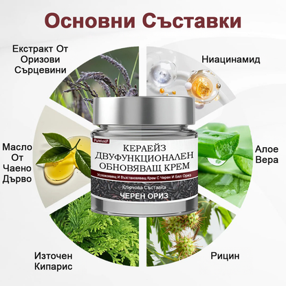 Pureluxo® KeraErase Двукомпонентен обновяващ крем с двойно действие
