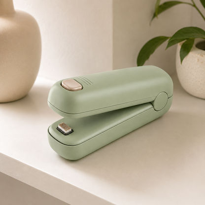 Mini Bag Sealer for Food Storage, Snacks & Kitchen Use