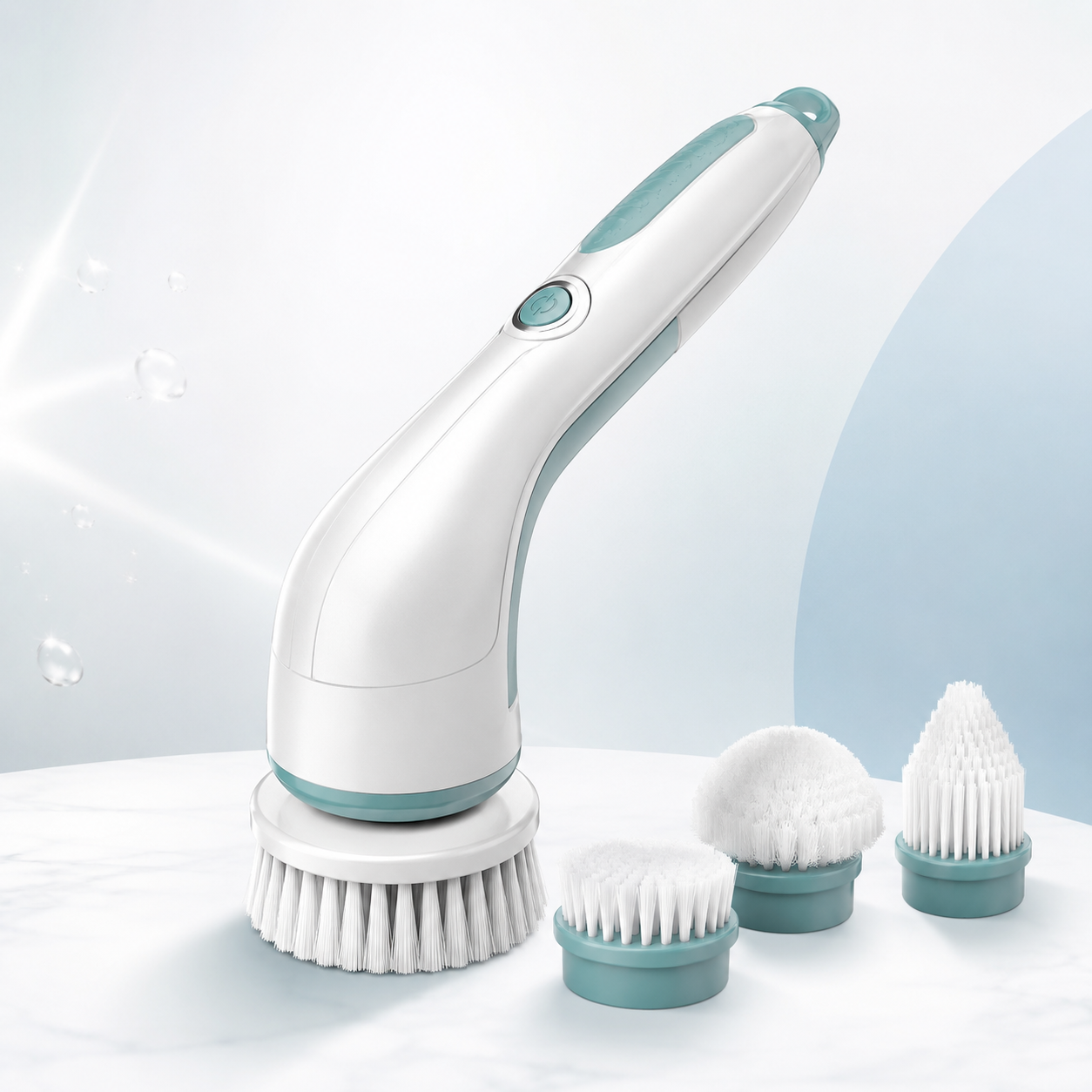 Cordless Electric Cleaning Brush for Bathroom, Kitchen, Tile & Sink Cleaning