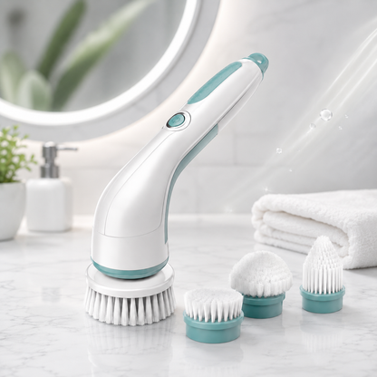 Cordless Electric Cleaning Brush for Bathroom, Kitchen, Tile & Sink Cleaning
