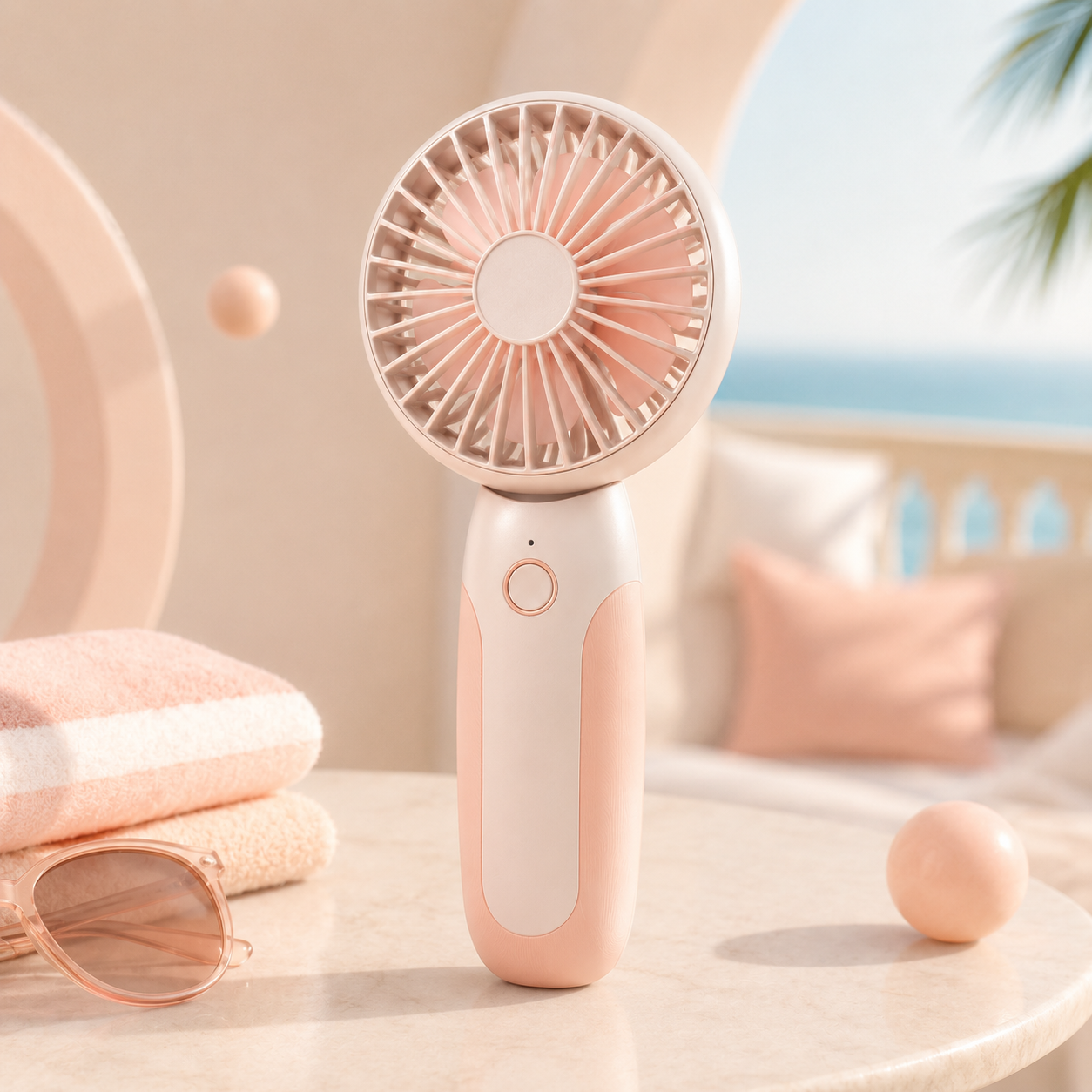 Portable Handheld Fan for Summer Cooling