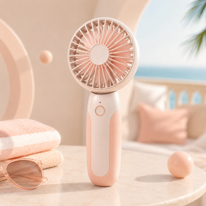 Portable Handheld Fan for Summer Cooling