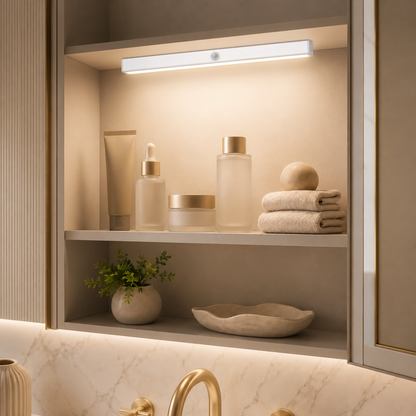 Motion Sensor LED Light Bar for Cabinets, Closets & Hallways